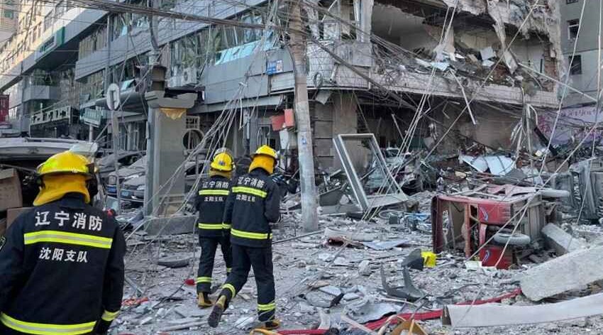 Çində partlayış nəticəsində 100-ə yaxın binaya ziyan dəyib
