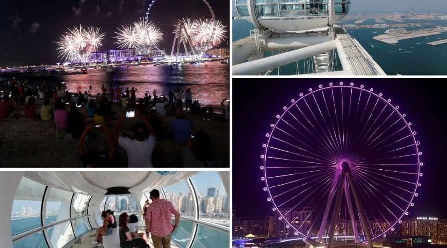 В Дубае открыли самое большое в мире колесо обозрения <span style="color:red">- ВИДЕО</span>