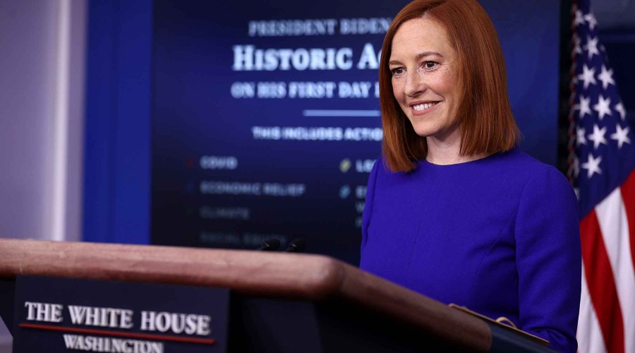 Jen Psaki tested positive for COVID-19