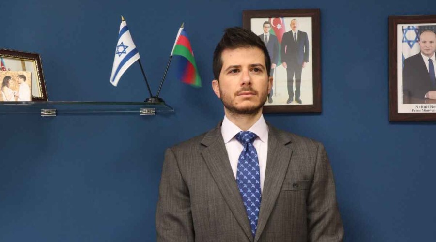 Israeli ambassador to Azerbaijan visits Ganja