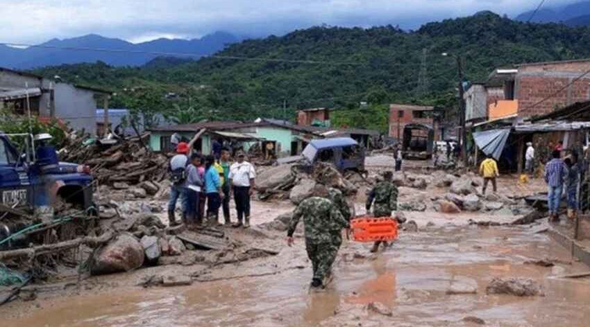 Colombia landslide death toll rises to 17