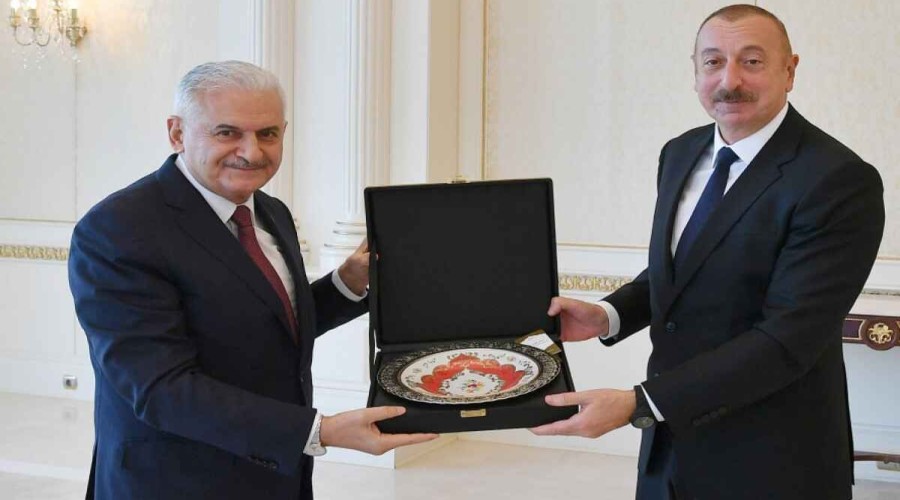 President Ilham Aliyev received Binali Yildirim