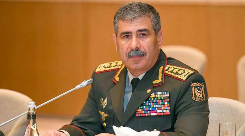 Zakir Hasanov: "A group of servicemen, who grossly violated the confidentiality regime, was discharged from army"