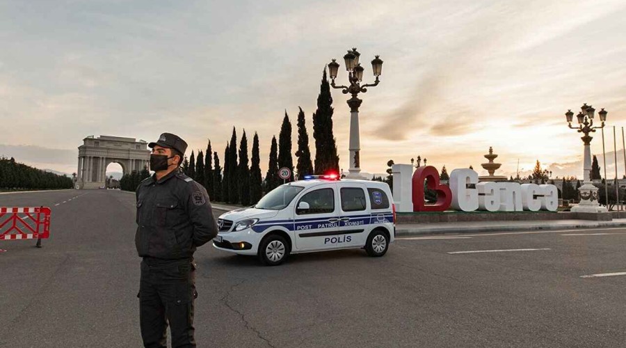 Azərbaycanda polis yol qəzasında həlak oldu