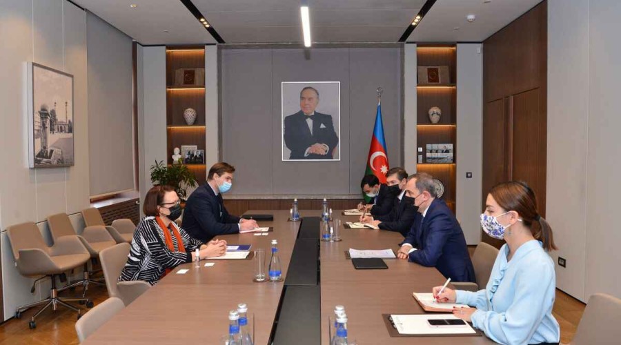 Azerbaijani FM meets with newly appointed Finnish ambassador
