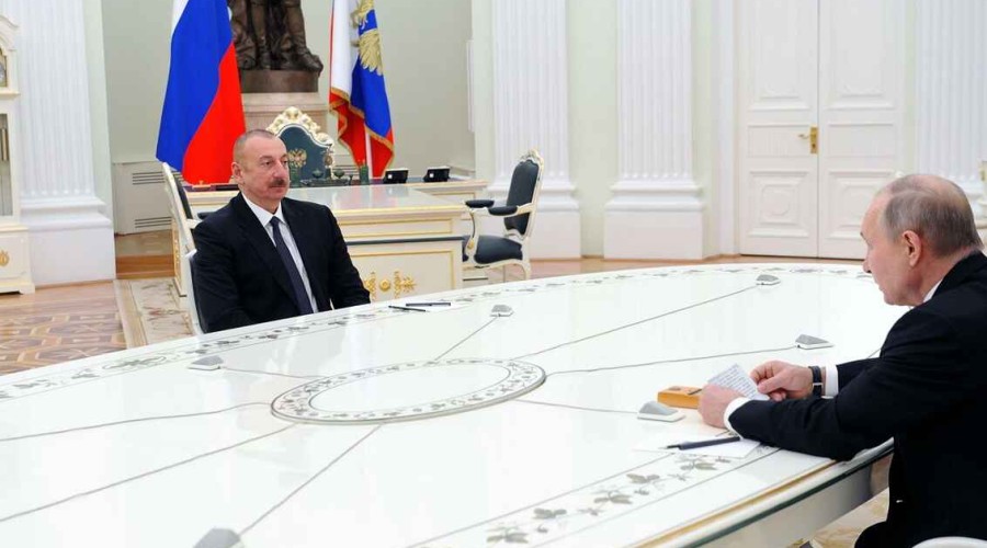 President Aliyev highly appreciates Putin's role in settlement of Azerbaijan-Armenia relations