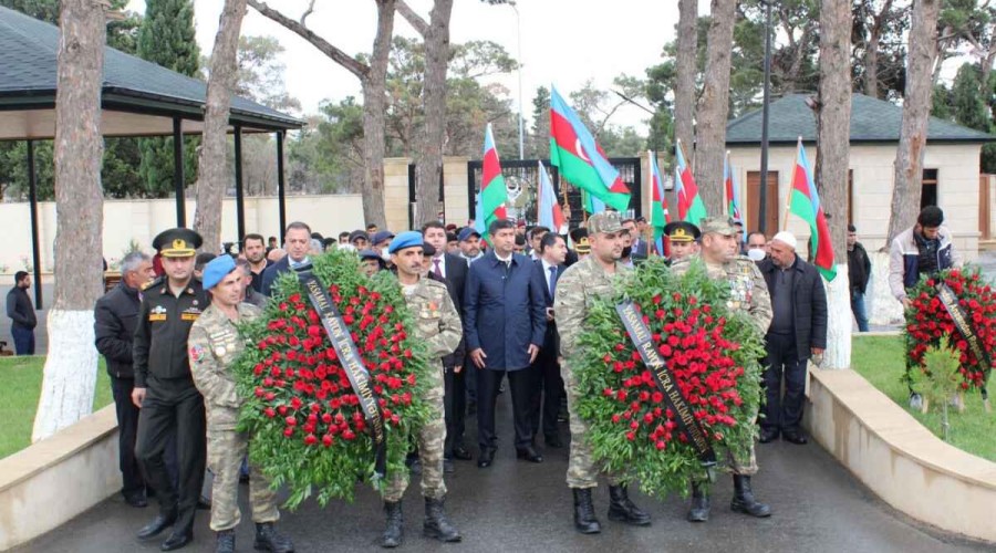 İki Vətən müharibəsi şəhidinin məzarı Yasamal rayonundakı Şəhidlər Xiyabanına köçürülüb