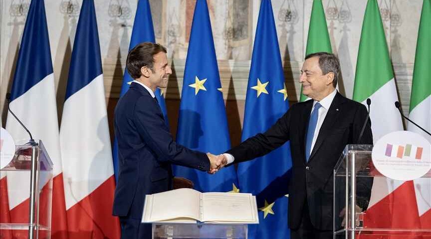 Italy, France sign enhanced cooperation treaty