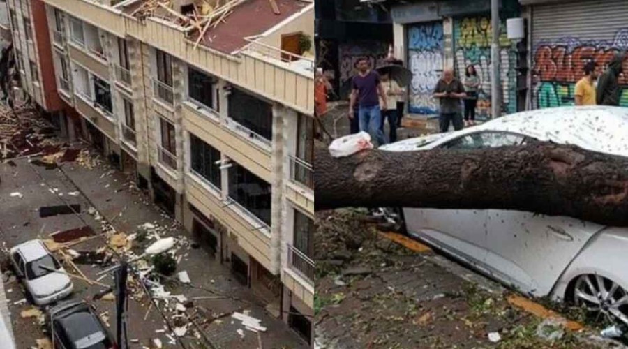 <strong>Ураган в Турции: есть погибшие и десятки раненых - ВИДЕО</strong>
