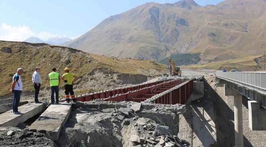 В Грузии начинается строительство новой дороги, ведущей к границе с Азербайджаном