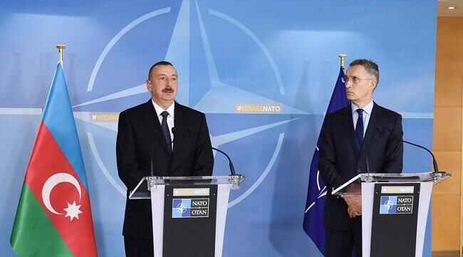 İlham Əliyev NATO baş katibi ilə görüşdü