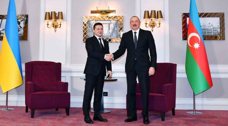 <strong>Президент Азербайджана встретился с главой Украины - ФОТО</strong>