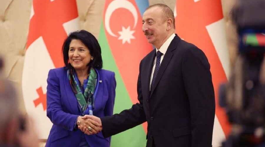 <strong>Президент Грузии поздравила главу Азербайджана</strong>
