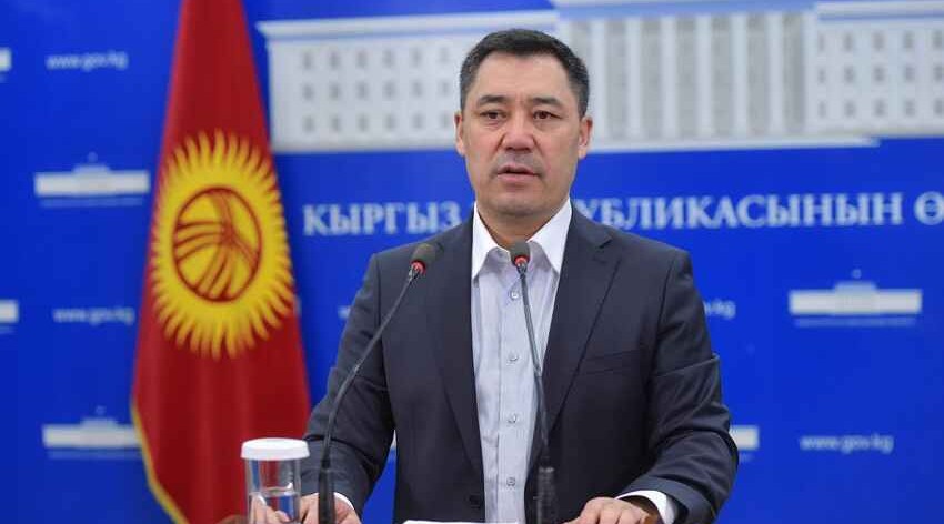 Sadyr Japarov speaks about threat to Kyrgyzstan's territorial integrity