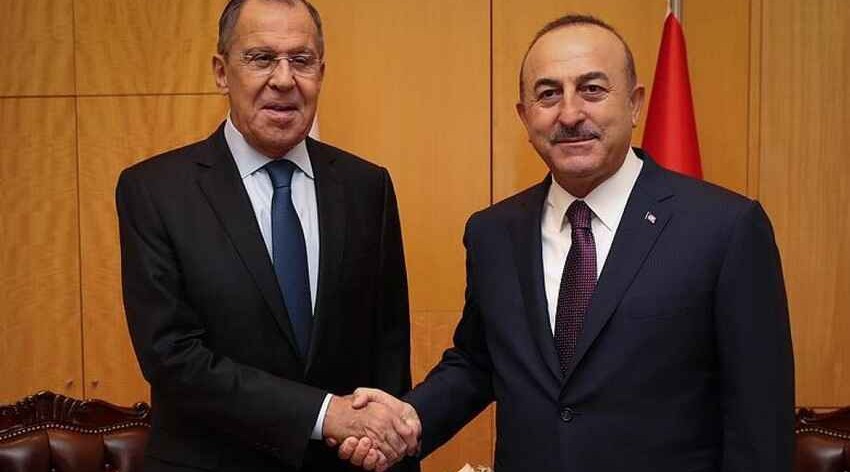 Turkish, Russian FMs discuss Kazakhstan and South Caucasus