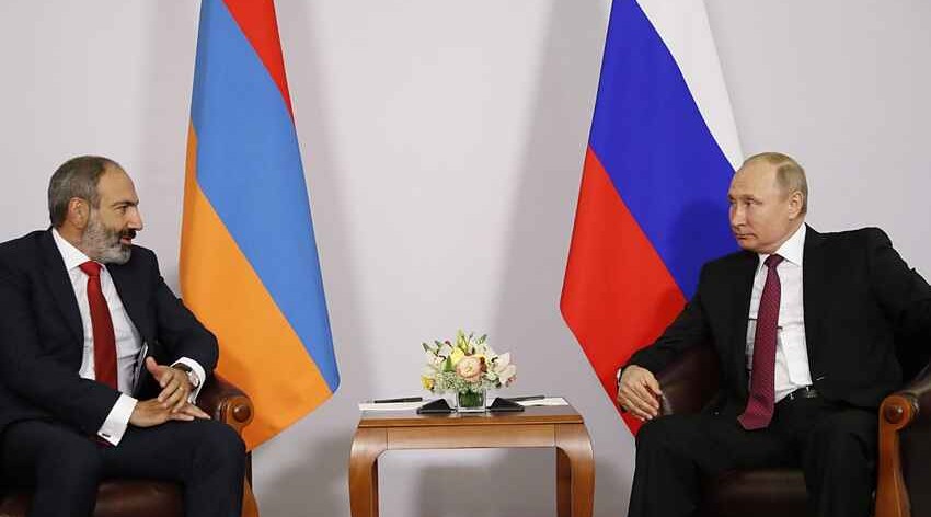 Putin, Pashinyan discuss situation in Kazakhstan