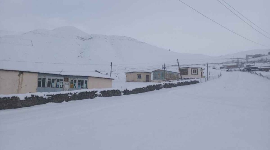 Height of snow in Guba reaches 20 cm-PHOTO