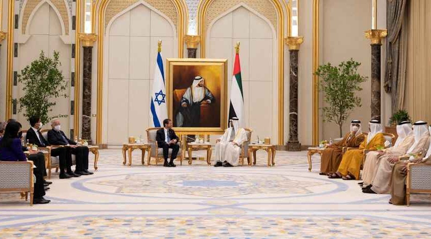 UAE blocks missile strike as Israeli president visits