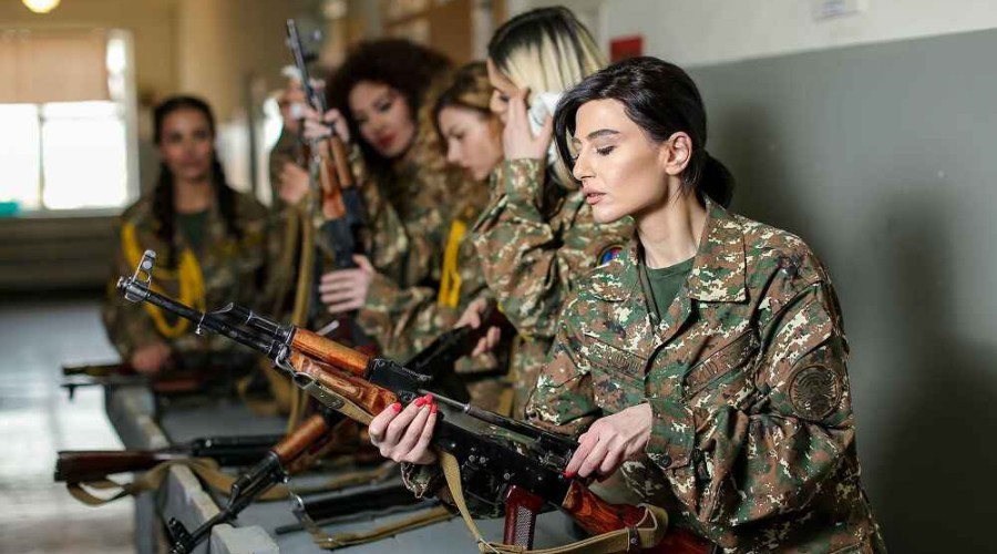 Number of women in Armenian army is increased