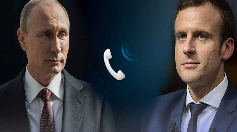 France's Macron discusses status of Donbass region with Russia's Putin, Ukraine's Zelensky