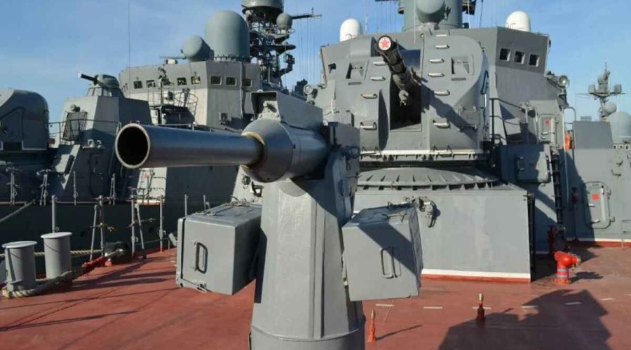 Russian warships go to exercises in the Caspian Sea