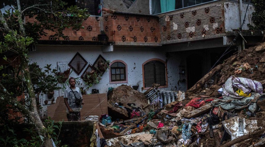 Death toll mounts from flash floods, landslides in Brazil’s Petropolis