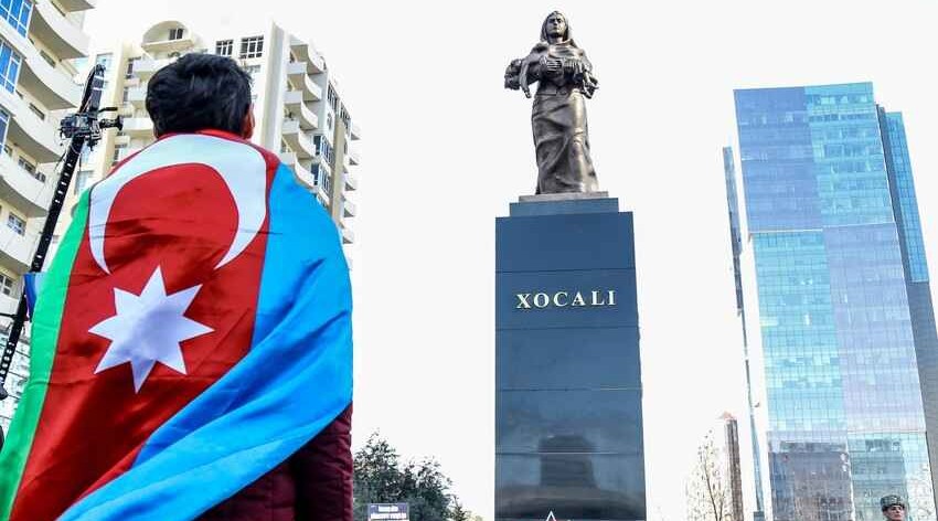 Azerbaijani president and first lady attend nationwide march to commemorate 30th anniversary of Khojaly genocide