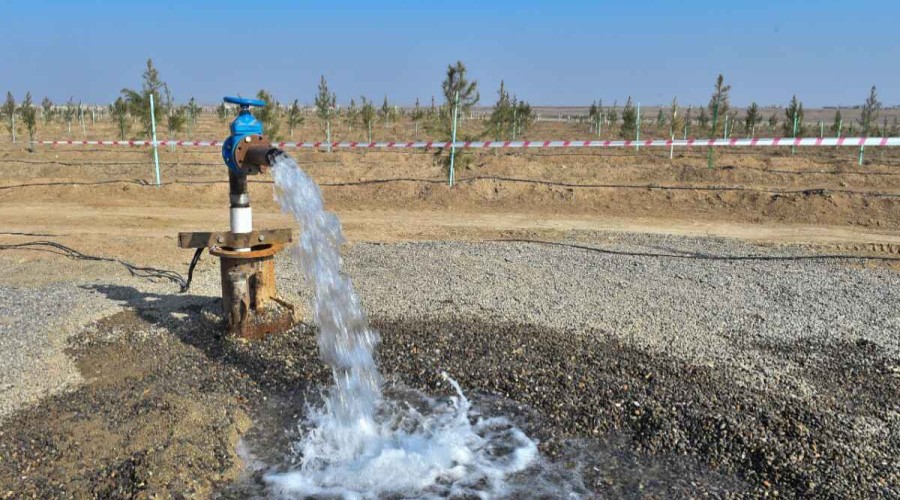 Works done on water supply of Azerbaijan's Aghdam city announced