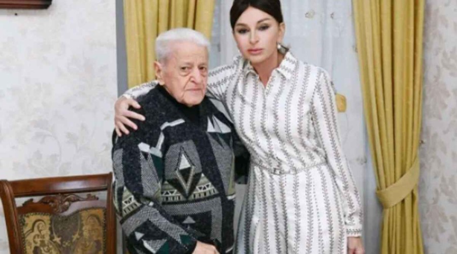 Mehriban Aliyeva extends condolences over death of Alibaba Mammadov