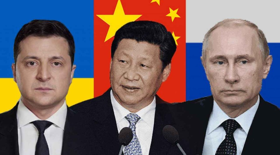 Ukraine asks for China’s support to stop Russia