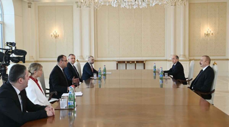 Azerbaijani President receives Georgia's Minister of Justice