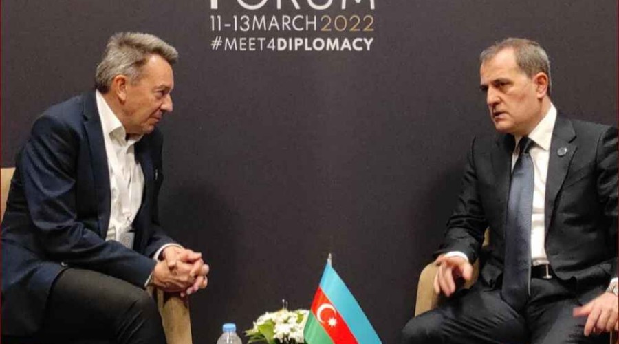 Джейхун Байрамов и президент МККК обсудили без вести пропавших азербайджанцев