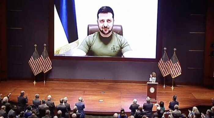 Russia-Ukraine live news: Zelenskyy addresses US Congress