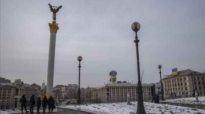 Air raid sirens in western Ukraine