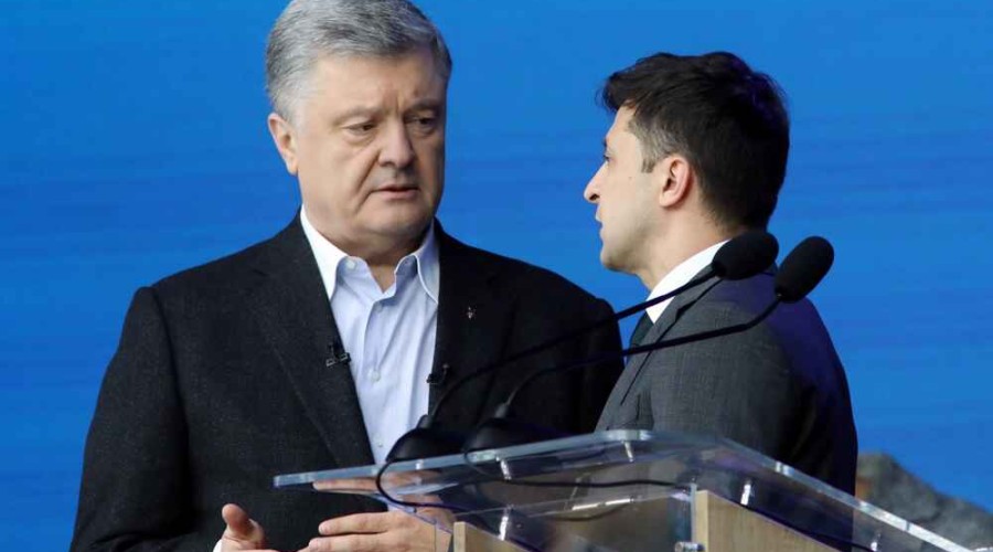 <strong>Порошенко: «Мы с господином Зеленским пожали руки. У нас один враг – Путин» - ВИДЕО</strong>