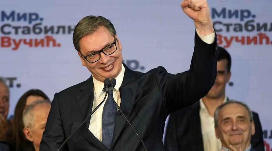 Vucic wins Serbia's presidential election