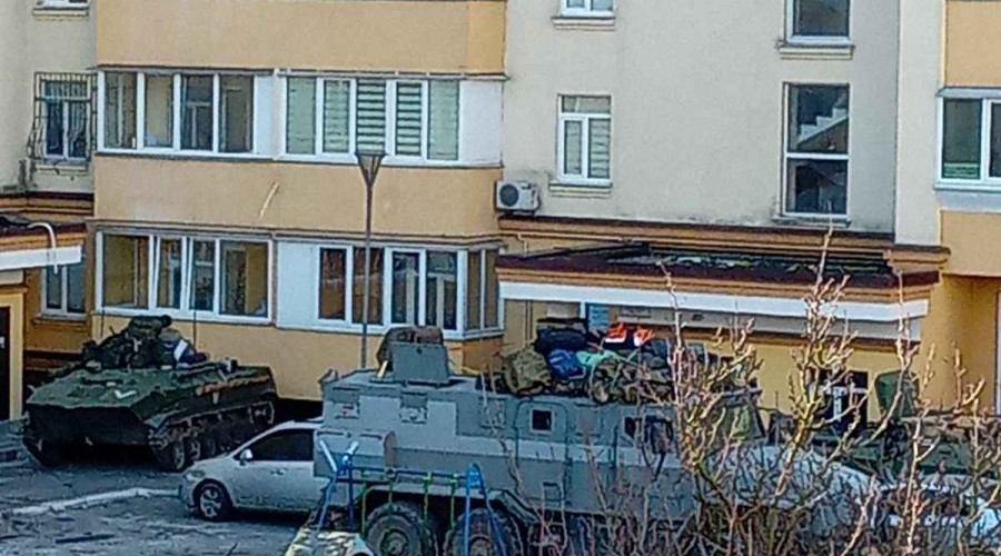 Death and defiance in a Bucha neighbourhood that was held by Russian troops