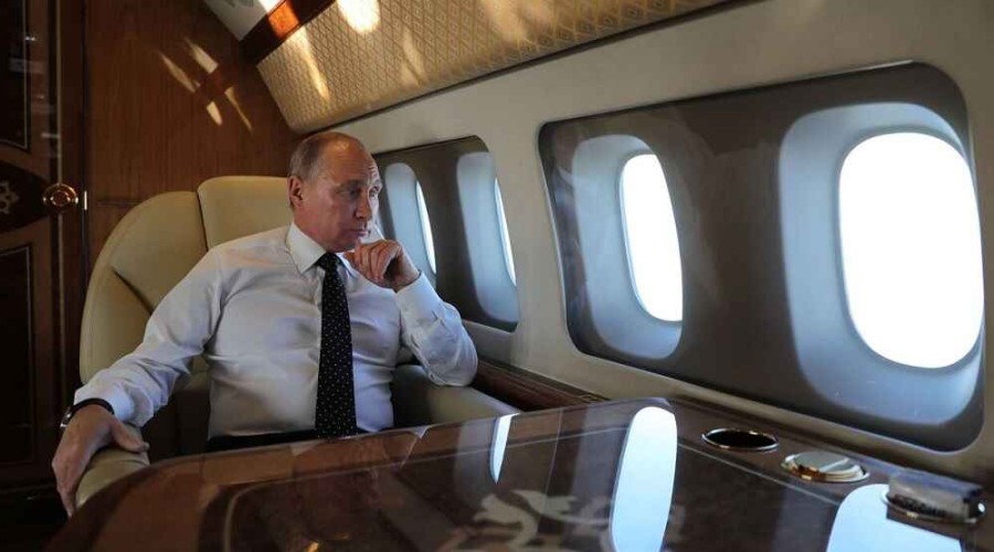 Путин прибыл с рабочей поездкой в Амурскую область