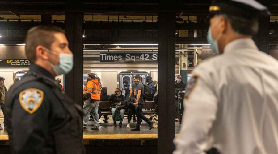 Manhunt under way for gunman in NYC subway shooting that injured at least 23