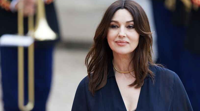 Monica Bellucci on Istanbul stage