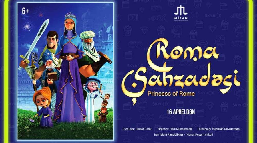 В CinemaPlus пройдёт показ мультфильма «Римская принцесса» на азербайджанском языке <span style="color:red">- ВИДЕО</span>