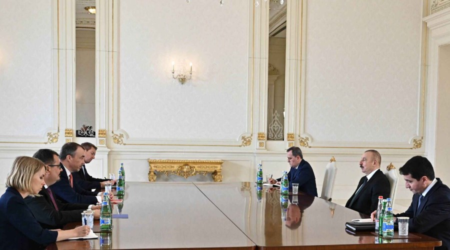 Ilham Aliyev received delegation led by EU Special Representative for South Caucasus