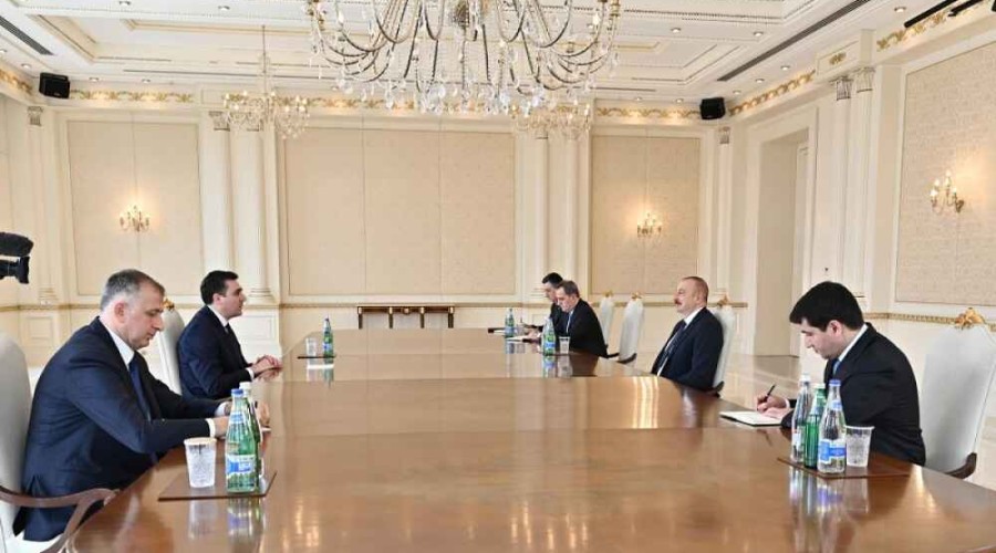 Azerbaijani President receives Georgian Foreign Minister