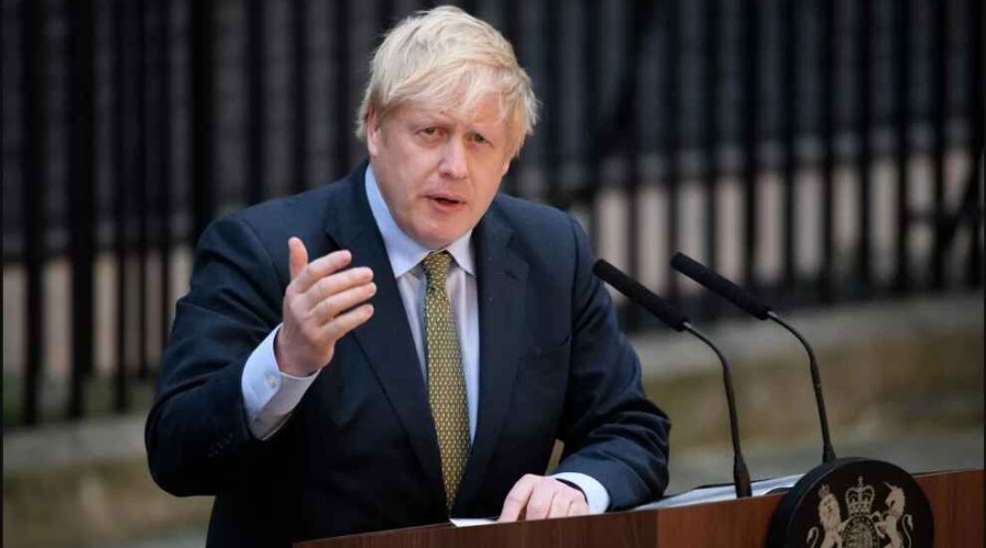 Boris Johnson is expected to describe Ukraine's resistance to the Russian invasion