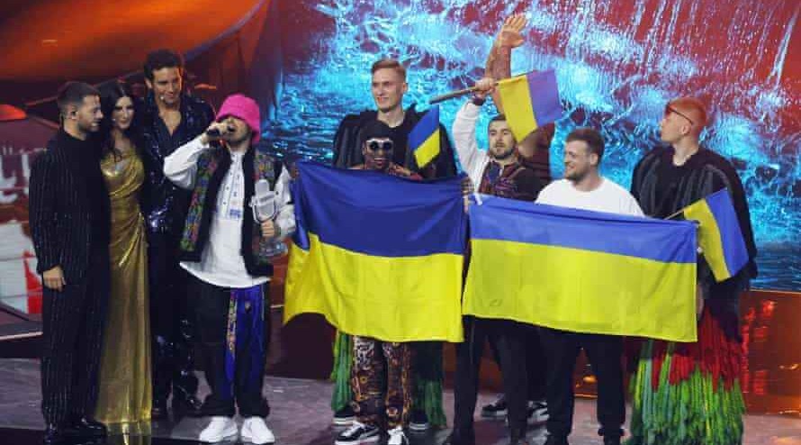 Ukraine is celebrating its win of the 66th Eurovision