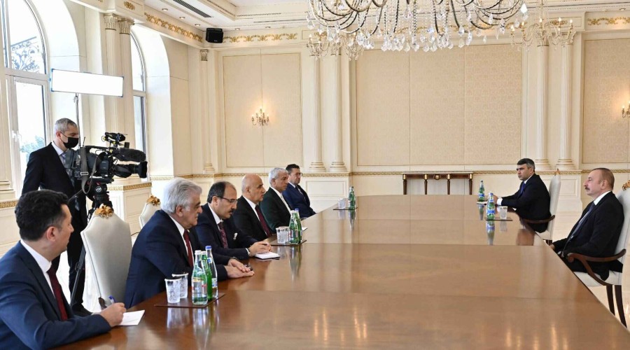 Ilham Aliyev received delegation led by minister of agriculture and forestry of Turkiye