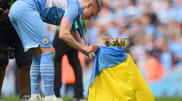 'I'm so proud to be Ukrainian' - Man City's Zinchenko

