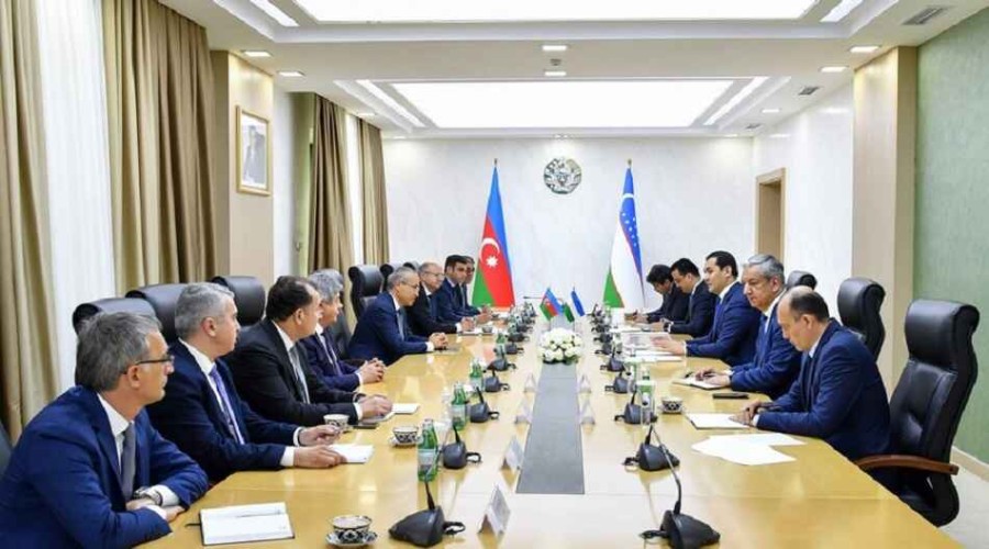 Azerbaijani Minister of Economy met with Uzbek Deputy Prime Minister