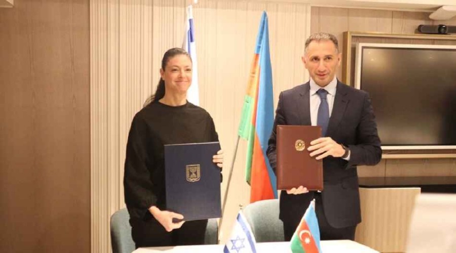 Azerbaijan and Israel sign air agreement