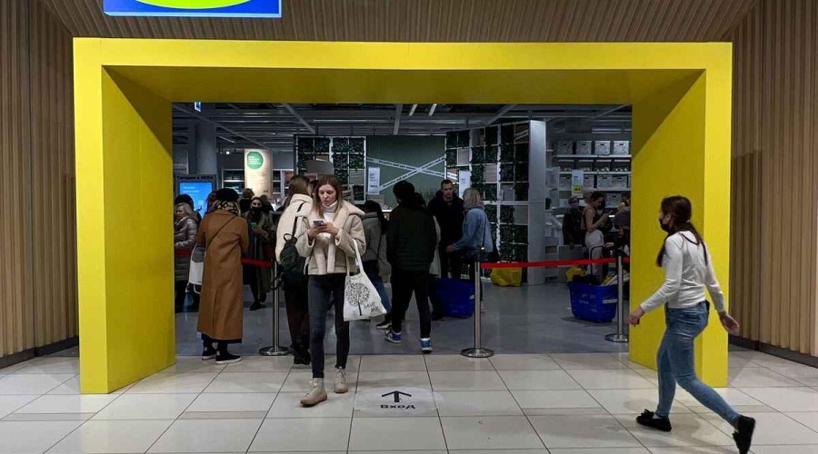 IKEA reopens for online fire sale in Russia before market exit